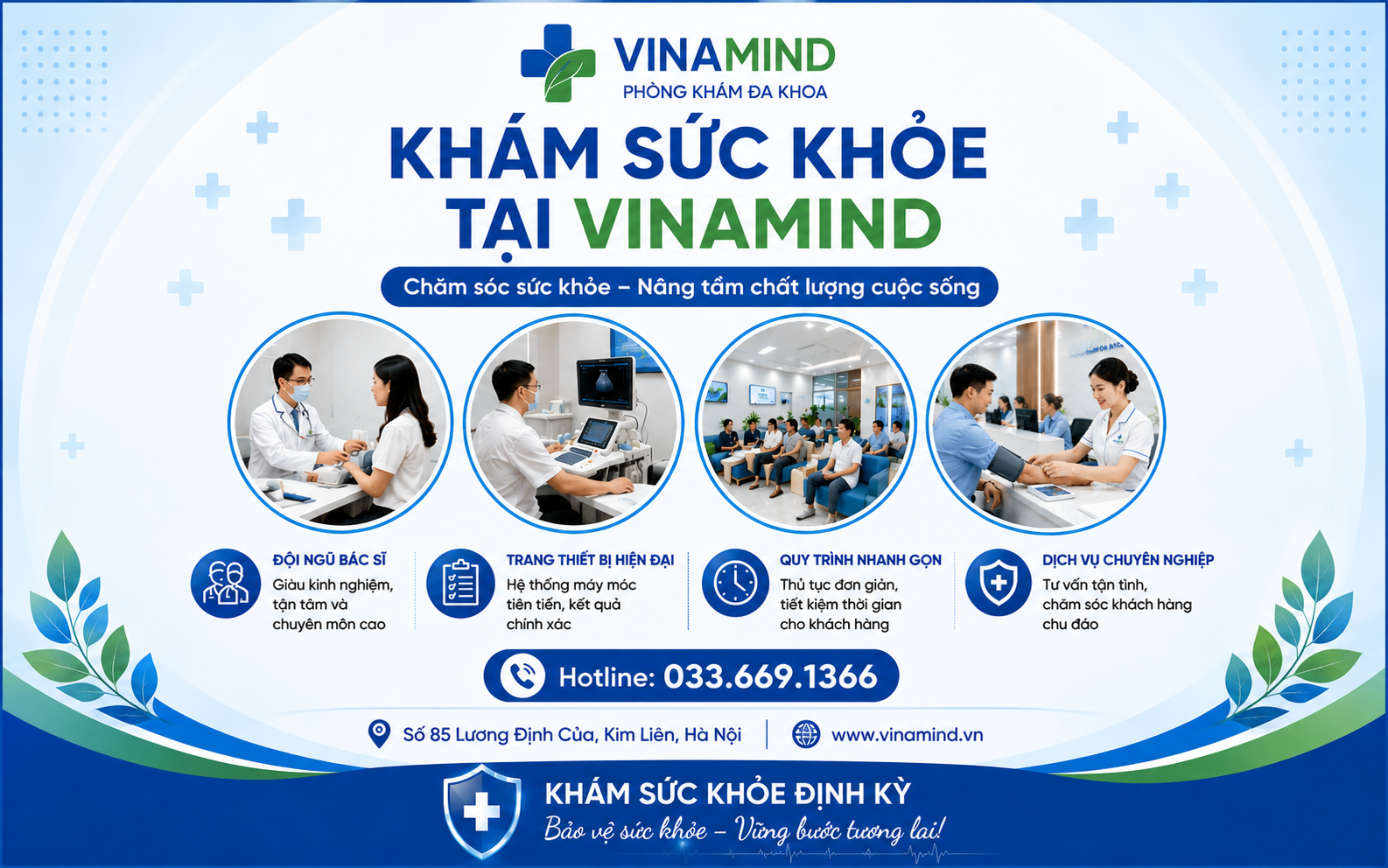 Khám Đoàn Chủ Nhật 24/05/2026 Tại VINAMIND | Dịch Vụ Khám Sức Khỏe Nhanh Chóng, Chuyên Nghiệp