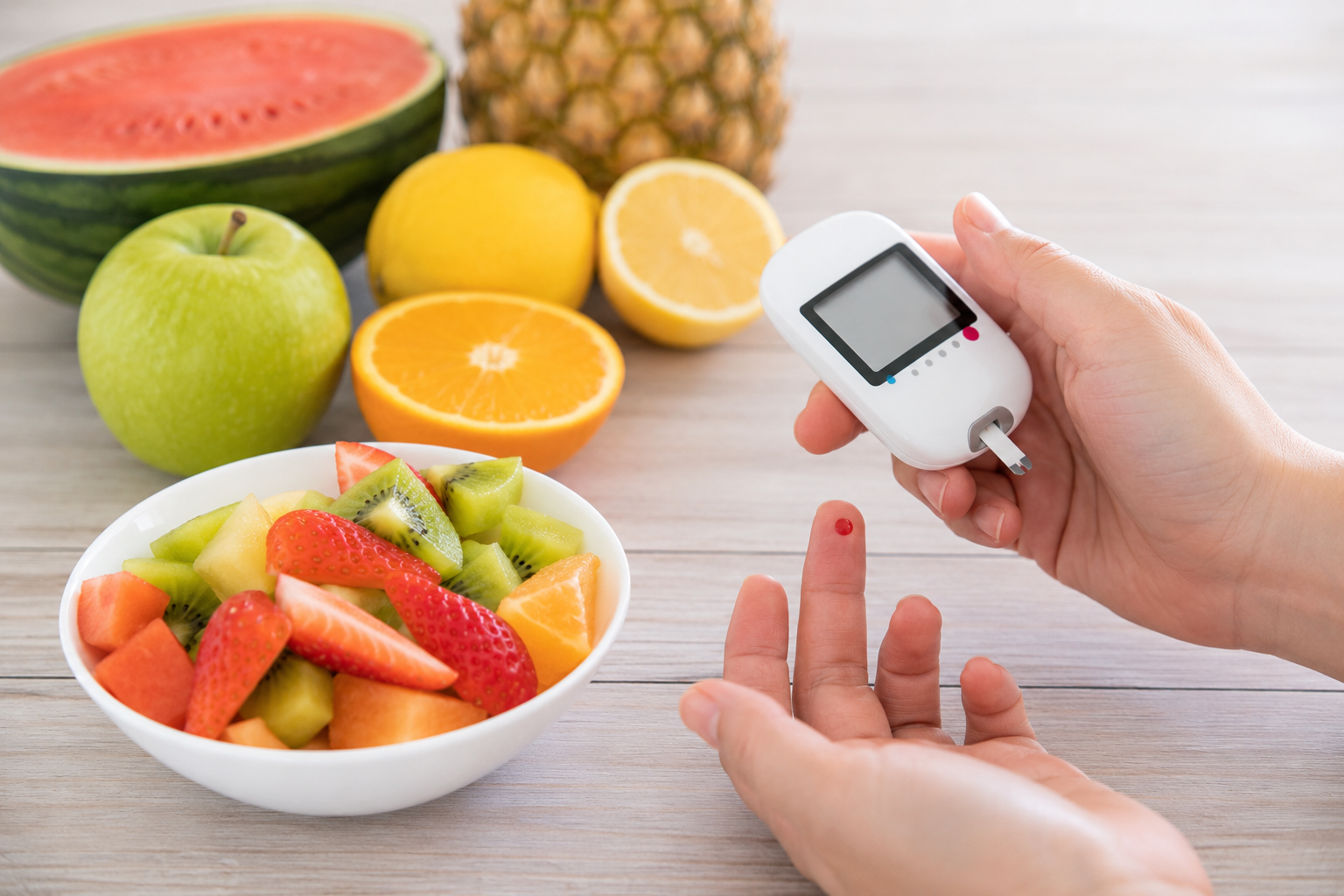Ăn nhiều trái cây có làm tăng đường huyết không?